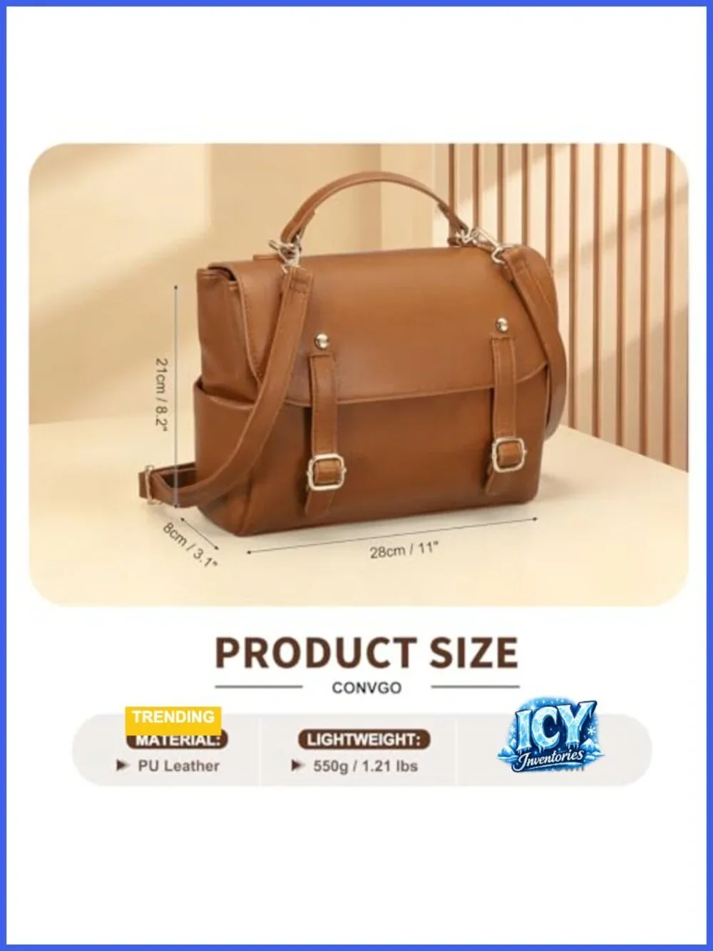 PU Leather Mini Backpack Purse for Women Waterproof Travel Daypack with